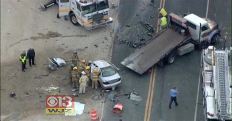 4 Dead After Head On Crash In Glen Burnie Cbs Baltimore