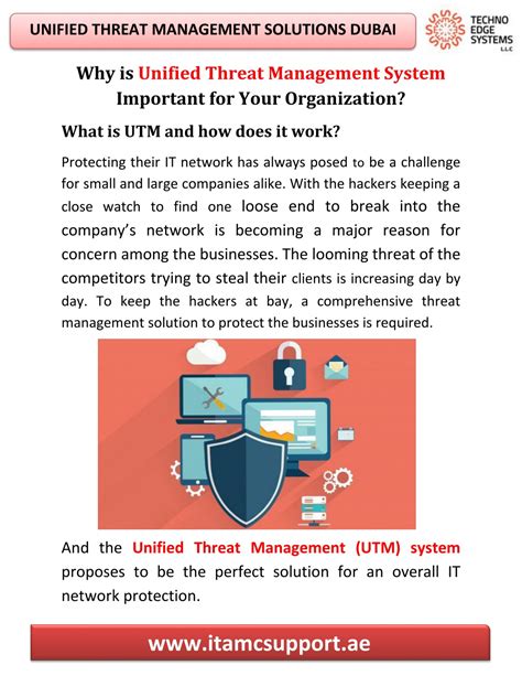 Ppt Why Is Unified Threat Management Solutions Dubai Important