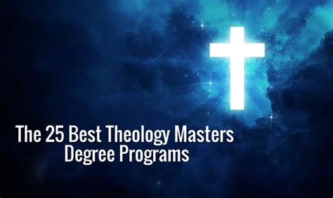 The 25 Best Online Master’s of Theology Degree Programs - College Rank