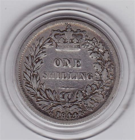 Early Queen Victoria Shilling Silver Coin Ebay