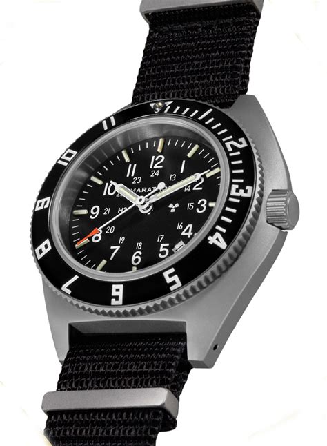 Marathon Mm Steel Navigator Quartz Tritium Watch With Date Marathon