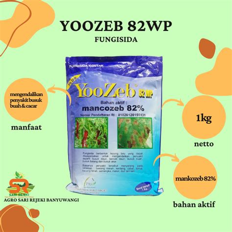 Yoozeb Blue Wp Kg Fungisida Mankozeb Biru Lazada Indonesia