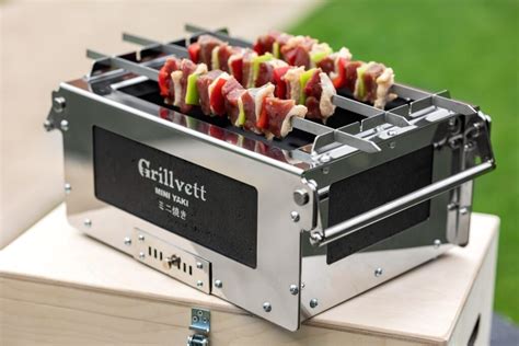 Гриль угольный портативный GRILLVETT Mini Yaki (грил013): купить в ...