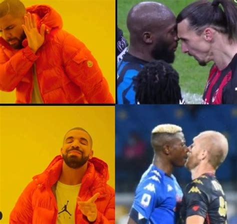 La Lite Ibrahimovic Lukaku La Reazione Del Web Esilarante Foto