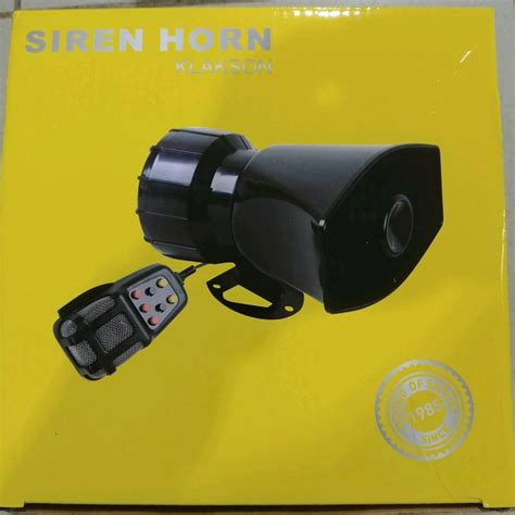 Jual Toa Polisi Siren Sirene Horn Kotak 5 Suara Plus Mic Di Lapak ADL