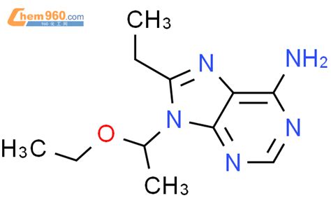 92001 61 1 9H Purin 6 amine 9 1 ethoxyethyl 8 ethyl 化学式结构式分子式mol