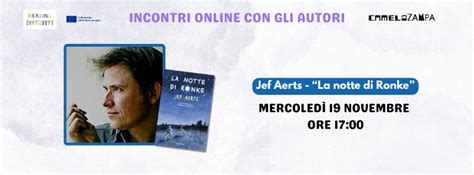 INCONTRO ONLINE CON JEF AERTS - Casa Editrice Camelozampa