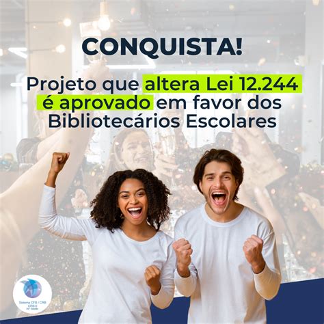 Projeto que altera Lei 12 244 é aprovado em favor dos Bibliotecários