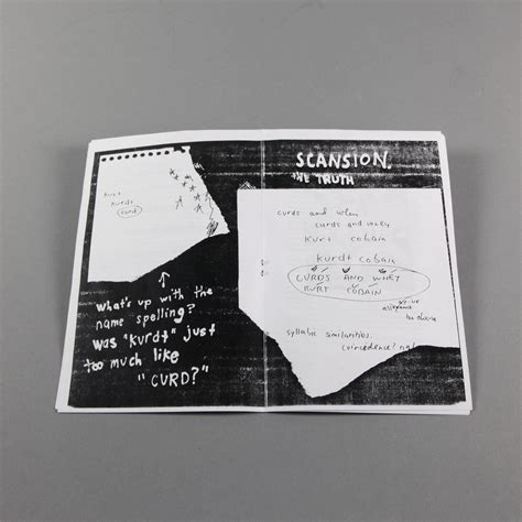 Kurt Cobain Was Lactose Intolerant Conspiracy Zine – The MassArt