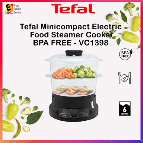 Tefal Convenient Steamer Vc Vc Shopee Malaysia