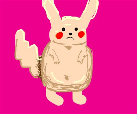 Naked Pikachu Drawception