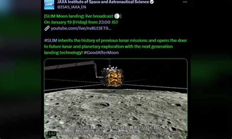 Japan S Moon Sniper Appears To Ace 1st Ever Pin Point Moon Landing On