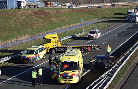 Dode Te Betreuren Bij Zwaar Ongeval Op De A15 Net Voorbij Vuren SRC