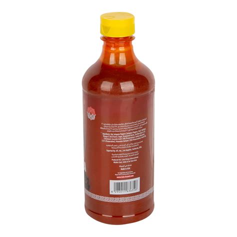 Lulu Sriracha Hot Chili Sauce Ml Online At Best Price Lulu Ksa