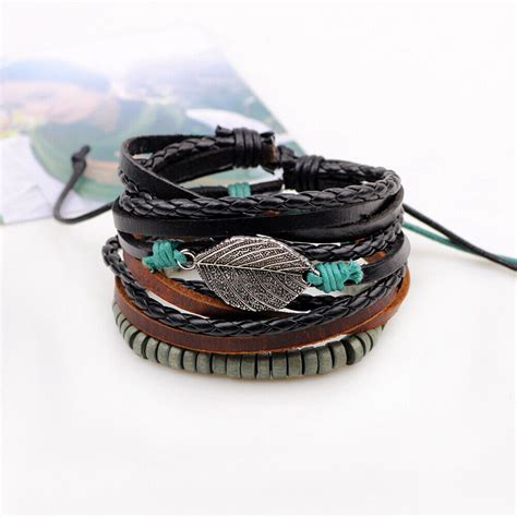 3 Pcs Woman Woven Wrist Chian Bracelet For Women Simple EBay