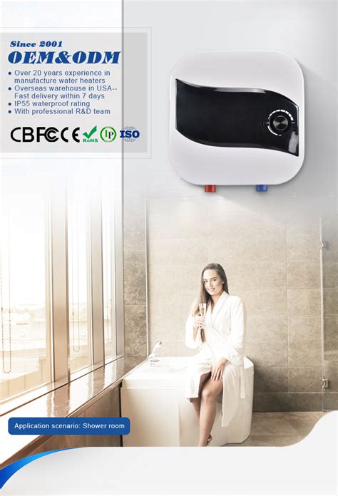 Customization Smart Electric Water Heater 10l Storage Bathroom Kitchen Electric Water Heater