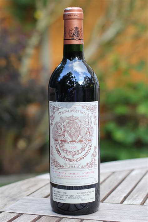 Chateau Pichon Longueville 1996 Baron De Pichon Longueville