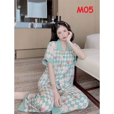 Si U Hot B Ng Pijama D I Tay Thu Ng M U M I Hot Nh T Shopee Vi T Nam