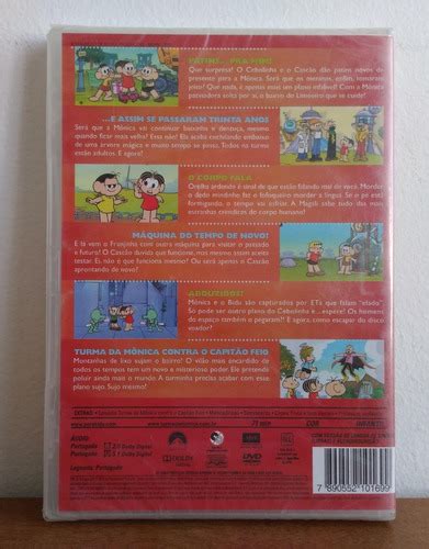 Dvd Turma Da Mônica Cine Gibi 5 Luz Câmera Ação lacrado