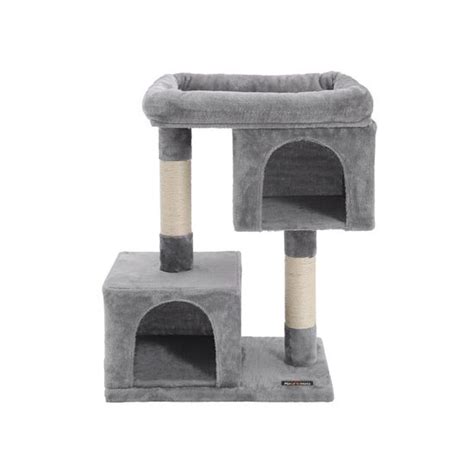 Small Gray Cat Tree Cat Tree Feandrea By Songmics