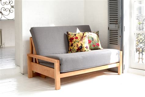 2 Seater Birch Quad Double Sofa Bed Futon Company