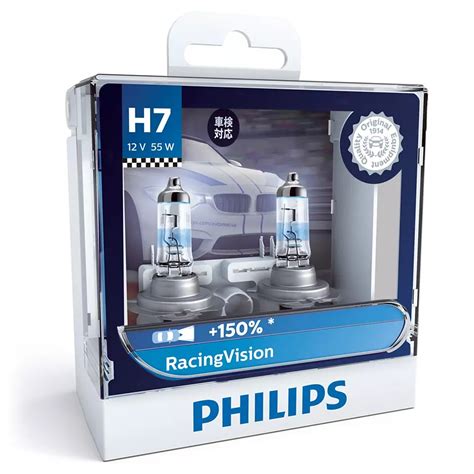 Jual Philips H7 RacingVision GT200 Bohlam Lampu Depan Isi 2 Indonesia