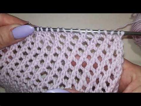 САМАЯ ПРОСТАЯ СЕТКА спицами. - YouTube