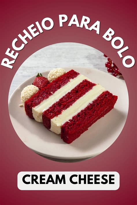 Recheio De Cream Cheese Para Bolo Red Velvet