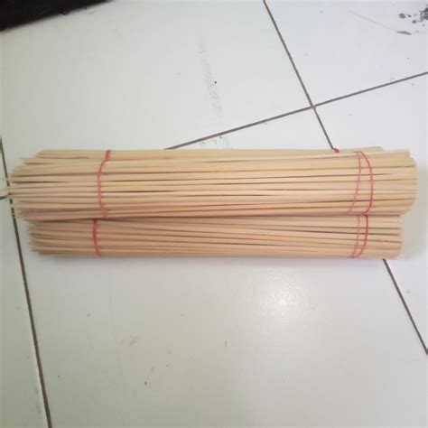 Jual Makan Peralatan Paket Tusuk Sate Bambu Panjang Cm Isi Pcs