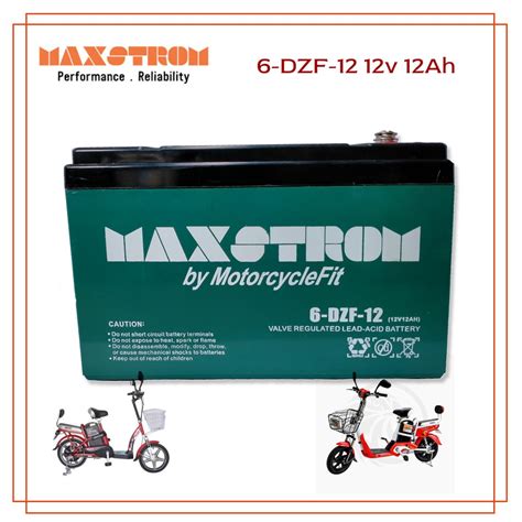 Jual Aki Sepeda Listrik Mars Platinum Dzf V Ah Maxstrom