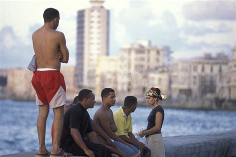 Cuba Havana Malecon Editorial Photo Image Of Avenida