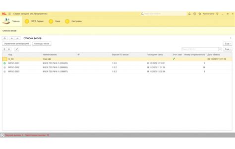 Мобильная конфигурация для весов MERTECH с печатью этикеток 1С ...