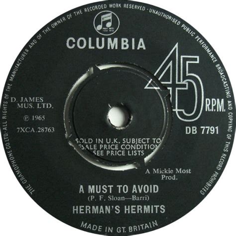 Herman S Hermits A Must To Avoid Vinyl Discogs