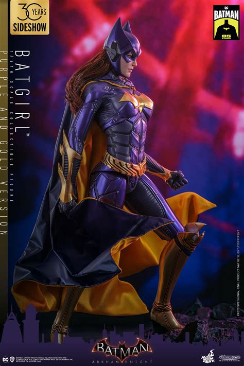 Hot Toys Debuts New Gold Purple Batgirl Figure From Arkham Knight