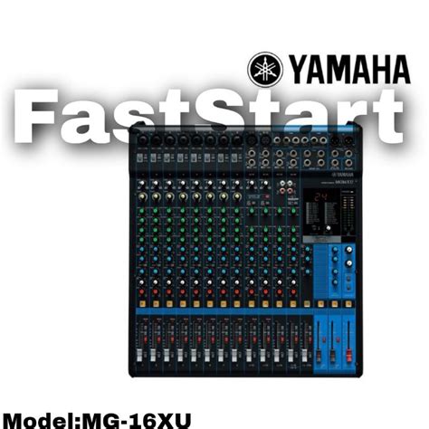 Jual Mixer Audio Yamaha Mg 16xu 16 Channel Original Yamaha MG 16 XU