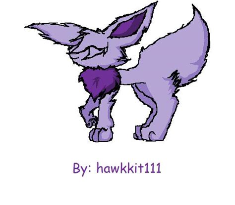 Purple Eevee By Hawkkit111 On Deviantart