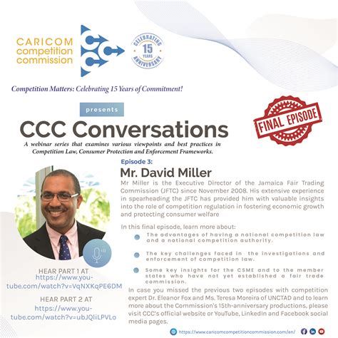CCC 15th Anniversary activities – Final Episode of “CCC Conversations