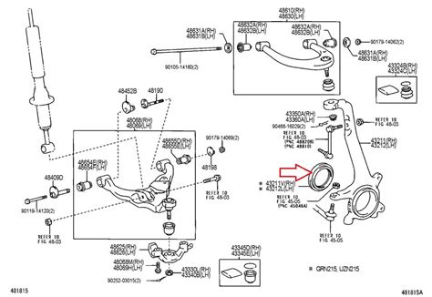 3rd Gen 4runner Front Suspension Diagram