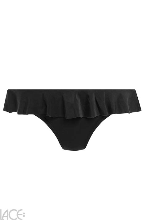 Freya Swim Jewel Cove Bikini Slip Plain Black Lace Lingerie Nl