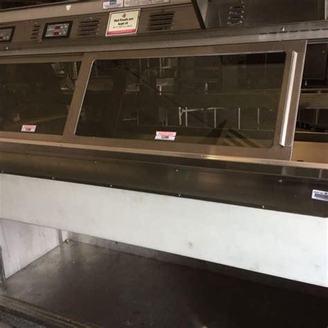 Henny Penny 2 Tier Open Front Hot Food Display Case HMR 125 MB Food