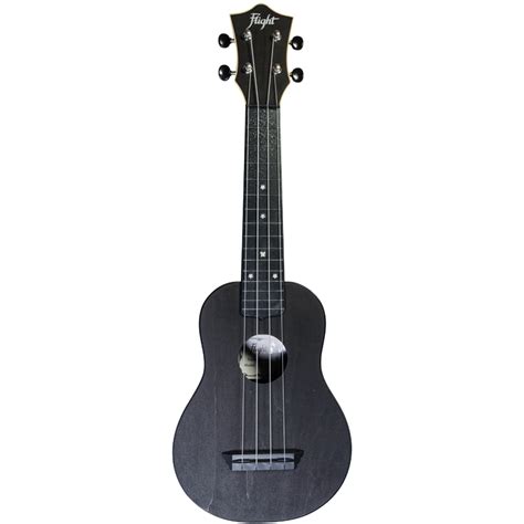 Flight TUS35 Black Travel Soprano Ukulele – Flight Ukuleles