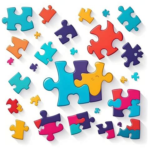 Premium Photo | Jigsaw puzzle Puzzle solution Puzzle game Connecting ...