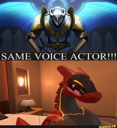 I SAME VOICE ACTOR!!! - iFunny