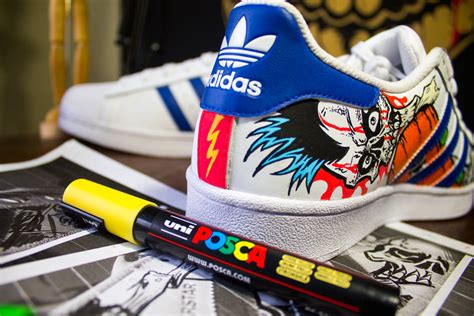 Adidas Superstar Custom Art :: Behance