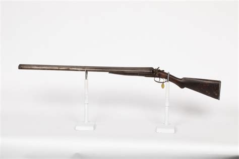 Newbaker Sxs Shotgun Double Barrel 1880s Jmd 12063 Holabird Western