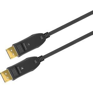 GOOBAY 64868 DisplayPort 2 0 AOC Hybrid Kabel 8K 60 Hz 30 M Bei