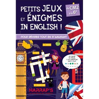 Petits Jeux Et Nigmes In English Sp Cial Cm E Broch Sandra