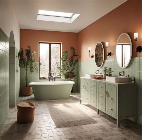 Salle De Bain Terracotta Photos Et Id Es Pour Vous Inspirer