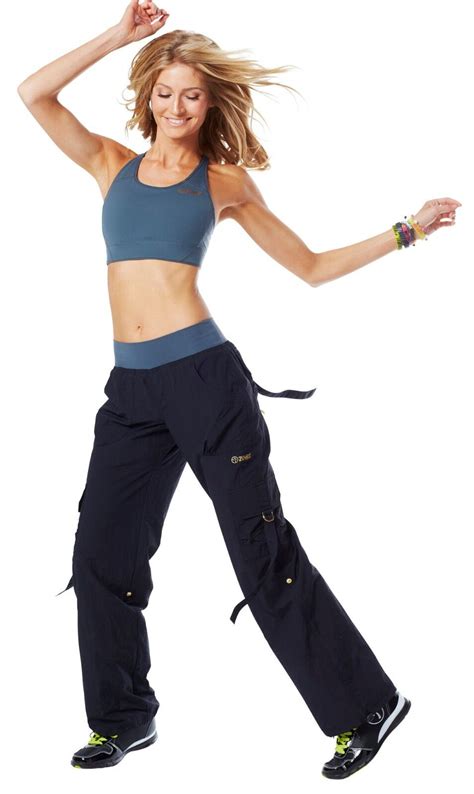 Zumba Cargo Pants Converts To Capris W Snaps Rare Harrods U K