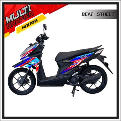 Stiker Beat Street Sticker Striping Motor Esp Stripping Decal